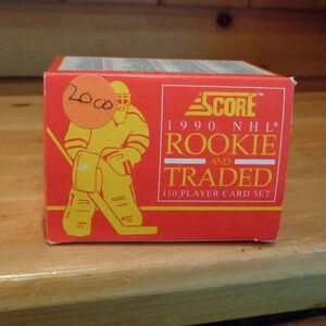 Score 1990 Hockey Cards Rookie and Traded